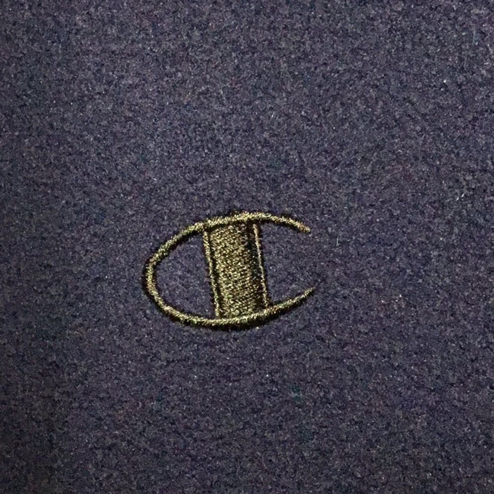 Champions navy blue hoodie